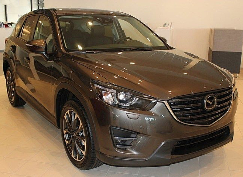 Brun metallic Mazda CX-5 stulen i Torrlösa strax öster om Svalöv