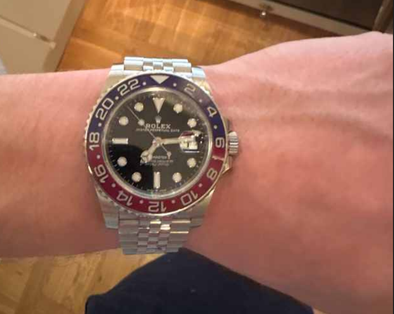 Rolex GMT Master II stulen i London