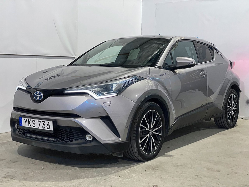 Mörkgrå metallic Toyota C-HR Executive stulen i Fresta, Upplands Väsby