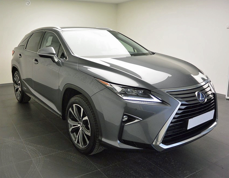 Grå metallic Lexus RX 450H AWD Executive stulen i Handen söder om Stockholm