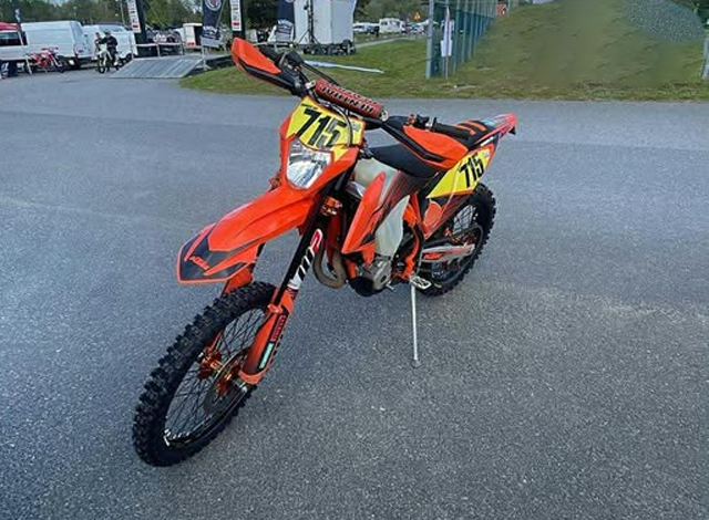 KTM 350 EXC-F stulen i Henån Orust