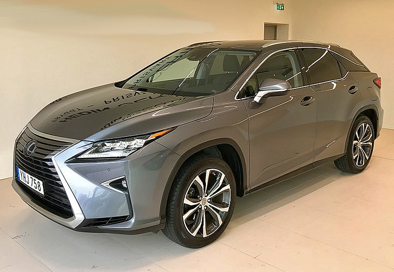 Gråmetallic Lexus RX 450H AWD Comfort stulen i Göteborg