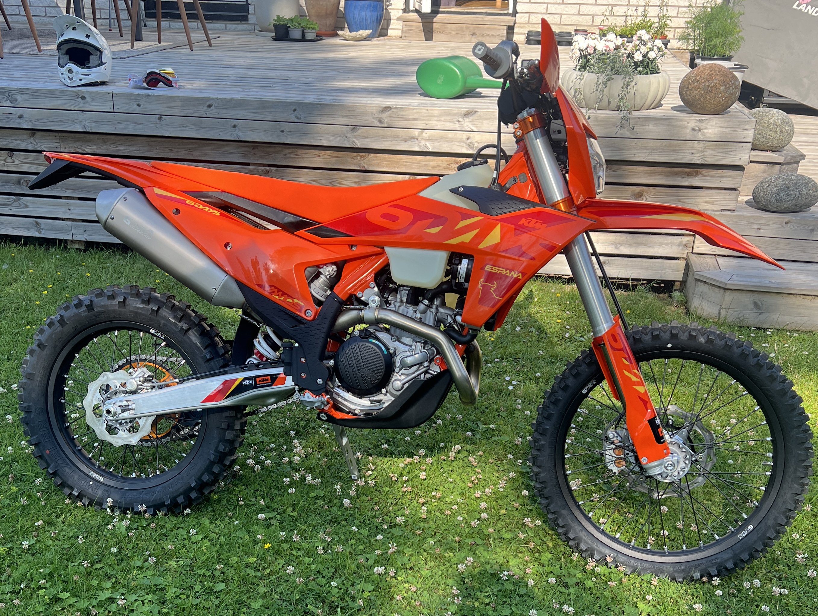 Enduro KTM 450 EXC-F Six Days stulen i Öregrund