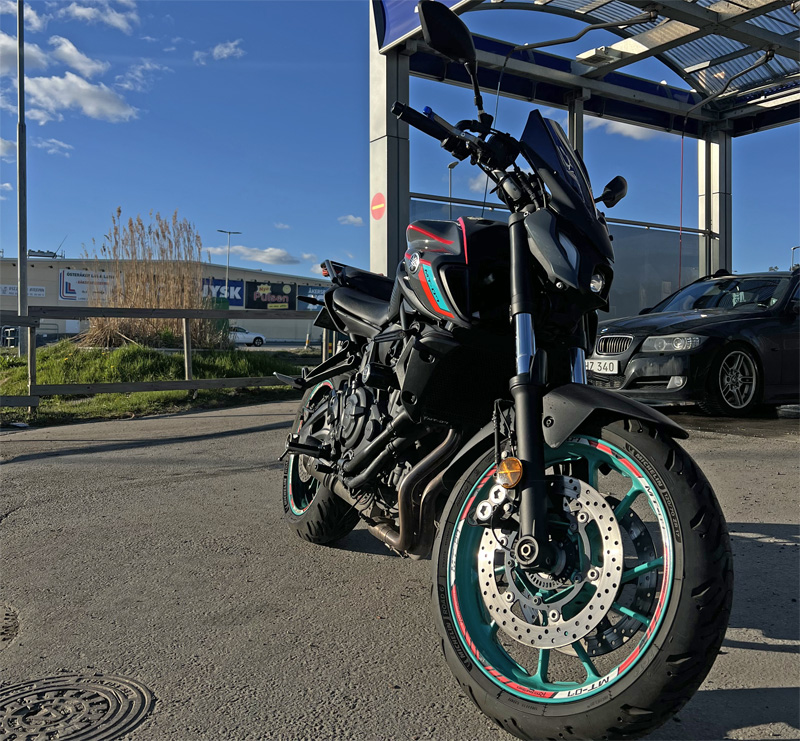 Yamaha MT-07 stulen i Jakobsberg, Järfälla norr om Stockholm