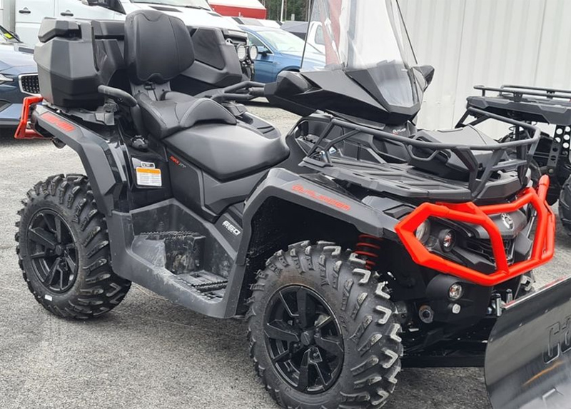 Fyrhjuling Can Am Outlander 650 MAX XT stulen i Parteboda öster om Ånge