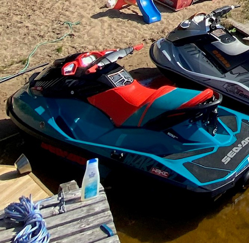 Sea Doo 155 Wake stulen i Söderhamn.