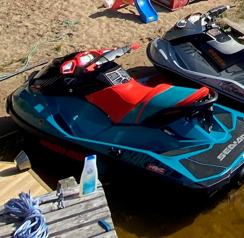 Sea Doo 155 Wake stulen i Söderhamn. 