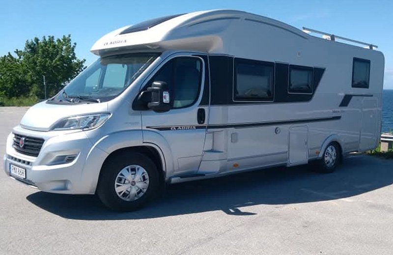 Husbil, Fiat Adria Matrix 700 SL stulen i Bankeryd strax norr om Jönköping