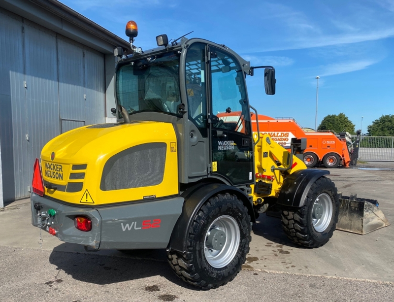 Hjullastare Wacker Neuson WL52 stulen i Göteborg