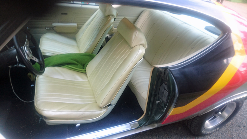 Flerfärgad Chevrolet Chevelle SS 396 stulen i Häverödal, Hallstavik.