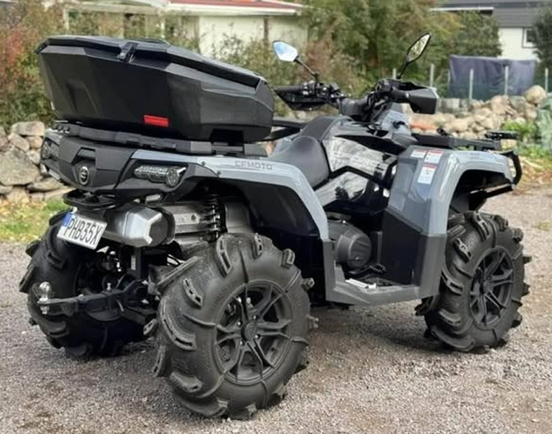 Fyrhjuling CFMOTO 850 XC stulen norr om Vetlanda