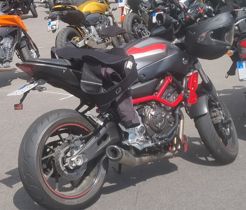 Yamaha MT-07 ABS stulen i Järfälla