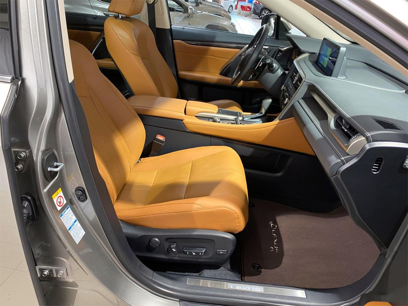 Grå metallic Lexus RX 450H AWD Luxury Line stulen i Lund