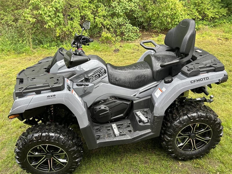 Grå fyrhjuling CF Moto CForce 850 XC stulen norr om Norra Rörum, Höör