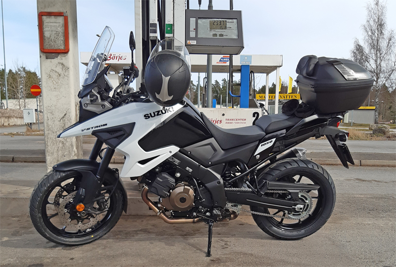 Suzuki DL 1050 V-STROM stulen i Borås