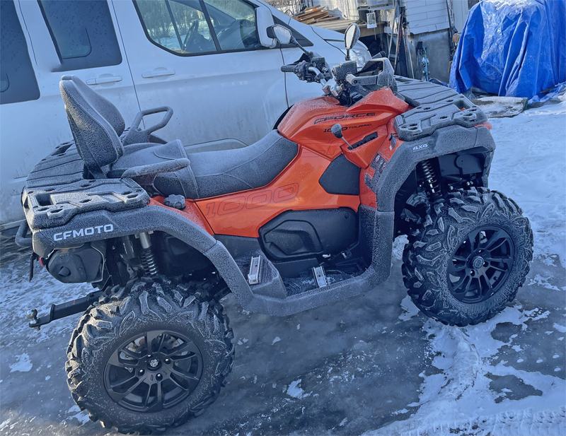 CF Moto CForce 1000 Touring stulen i Långshyttan