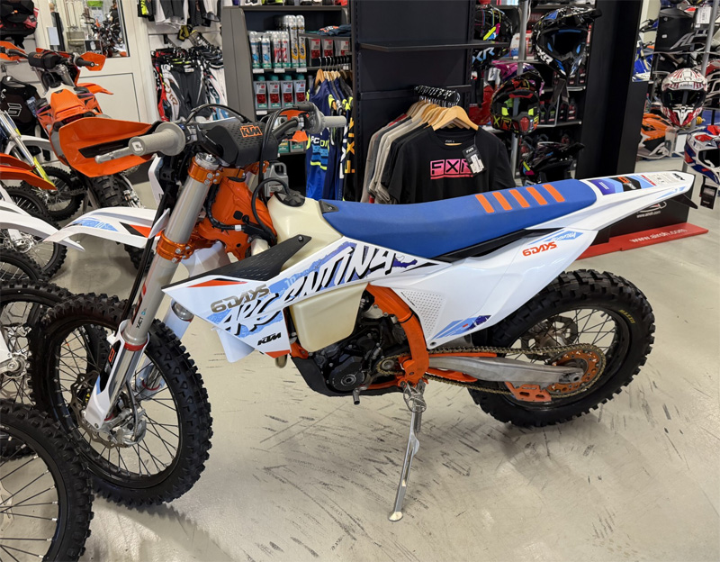 KTM 350 EXC-F Six Days stulen i Tullinge sydväst om Stockholm