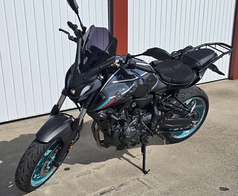 Yamaha MT-07 stulen i Jakobsberg, Järfälla norr om Stockholm