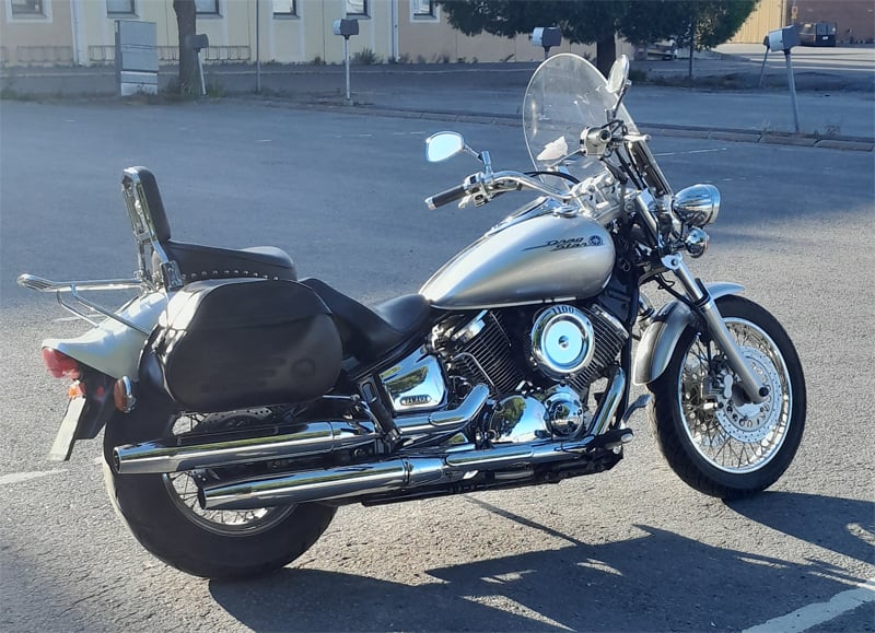 Yamaha XVS 1100 stulen i Härnösand