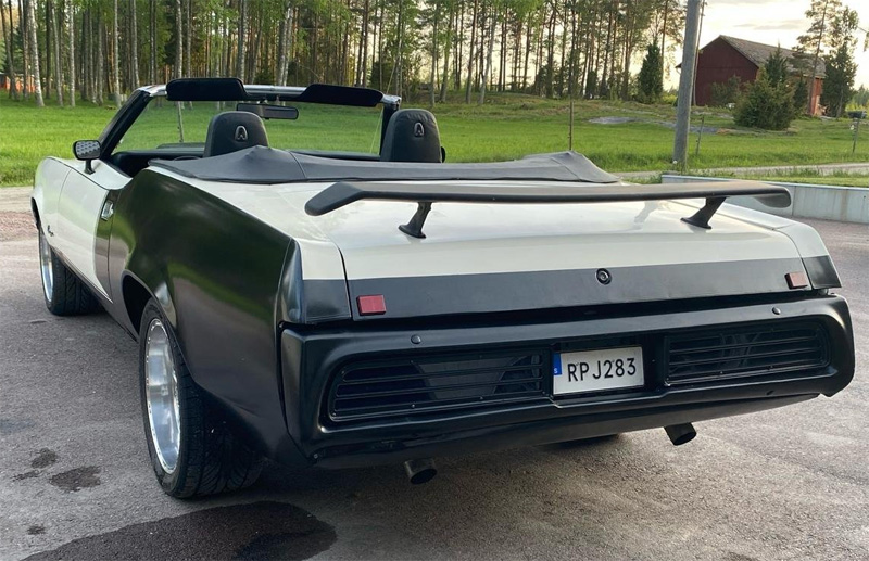Mercury Cougar Cabriolet stulen på Hunneberg, Trollhättan