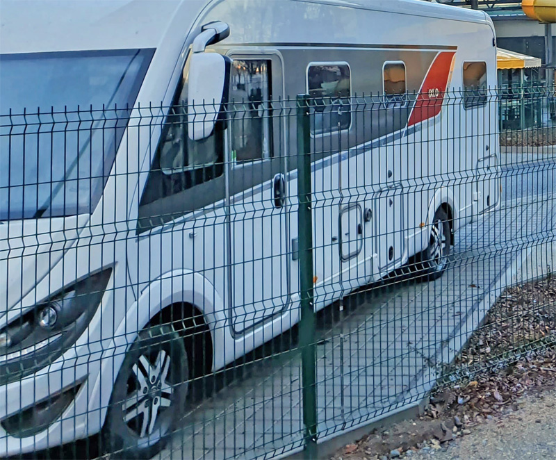 Husbil Fiat Bürstner BI7441 stulen i Nödinge norr om Göteborg