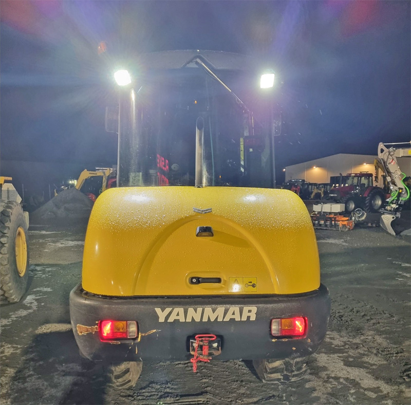 Hjullastare Yanmar V65 stulen i Södertälje