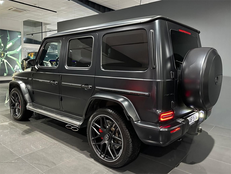 Svart Mercedes Benz AMG G 63 stulen i Söderköping