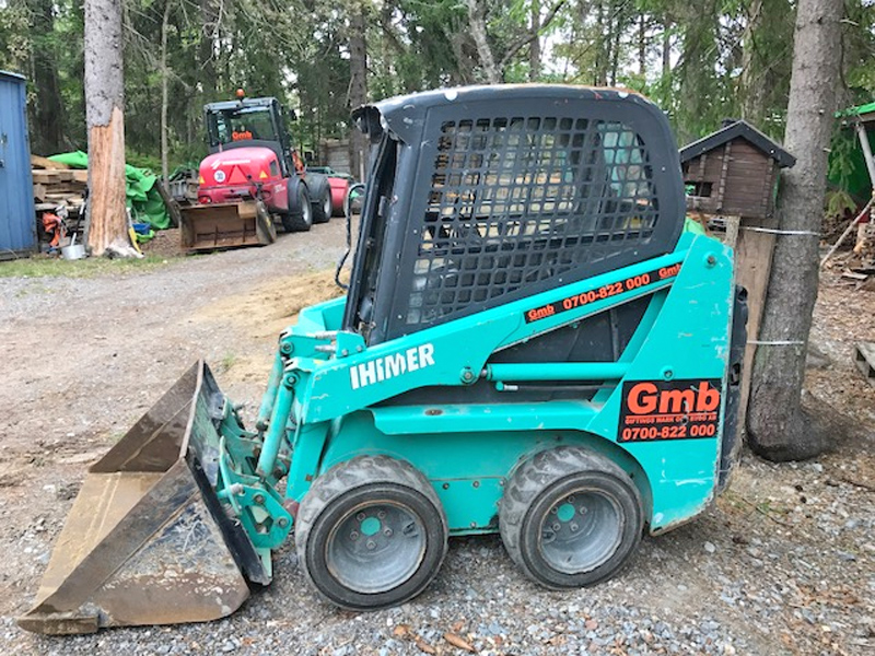 Tre entreprenadmaskiner Hanix H-15B, Kobelco SK10SR-3 och en Ihimer AS12 stulna i Haninge