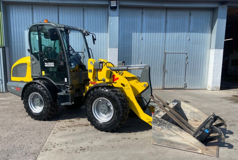 Hjullastare Wacker Neuson WL52 stulen i Göteborg