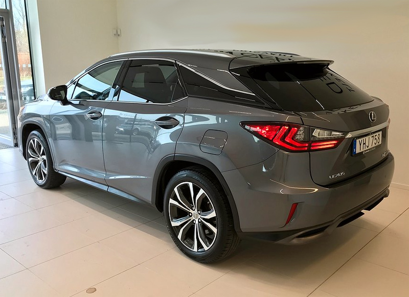 Gråmetallic Lexus RX 450H AWD Comfort stulen i Göteborg