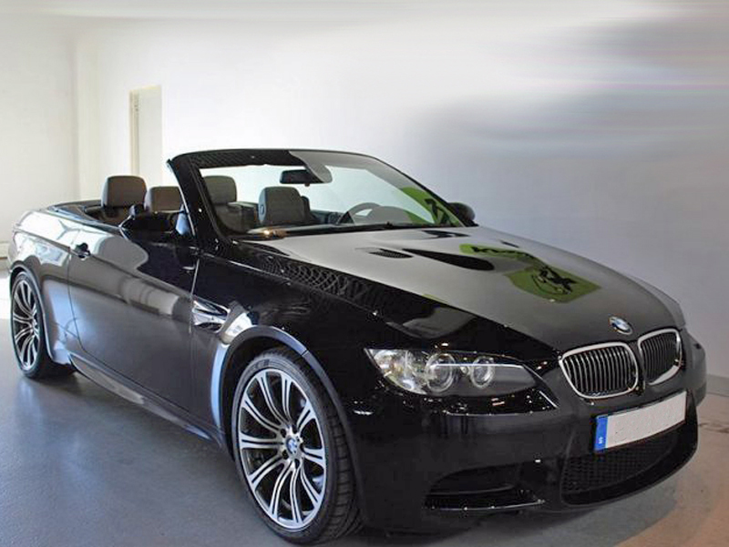Svart BMW M3 Cab stulen i Killinge på Lidingö