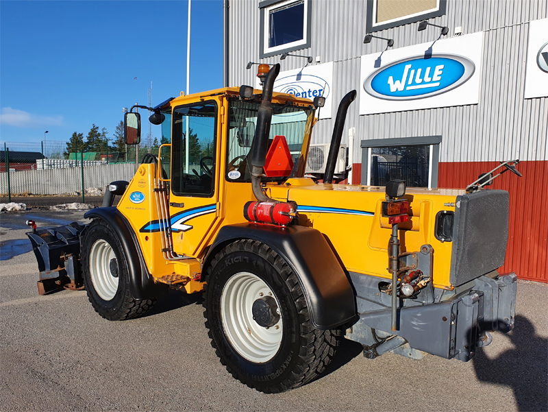 Gul Wille 655C stulen i Hägersten, Stockholm