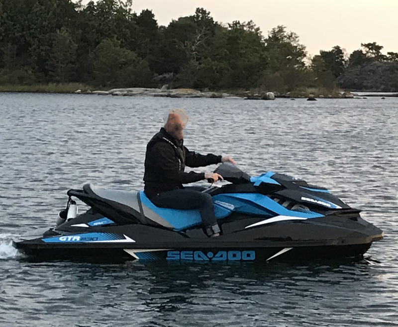 Sea Doo GTR 230 stulen på trailer i Norrköping