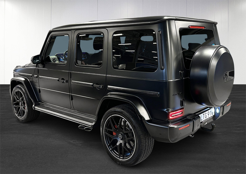 Svart Mercedes Benz AMG G63 stulen i Limhamn, Malmö