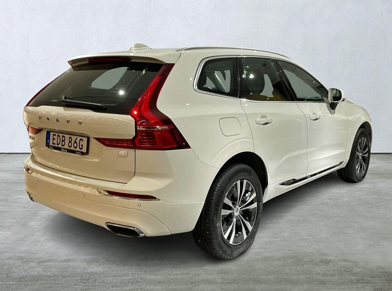 Vit Volvo XC60 T6 AWD Recharge Inscription stulen i Eskilstuna