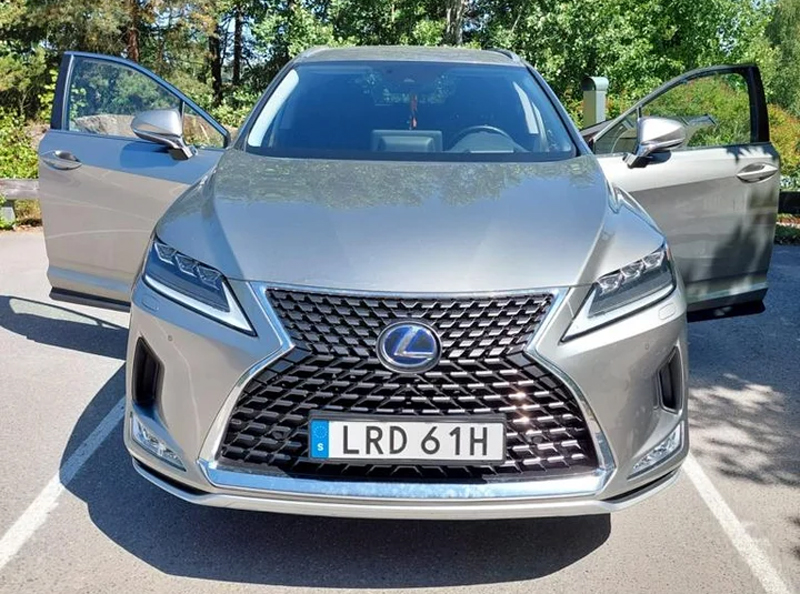 Ljusgrå metallic Lexus RX 450H AWD Executive stulen i Segeltorp, Huddinge