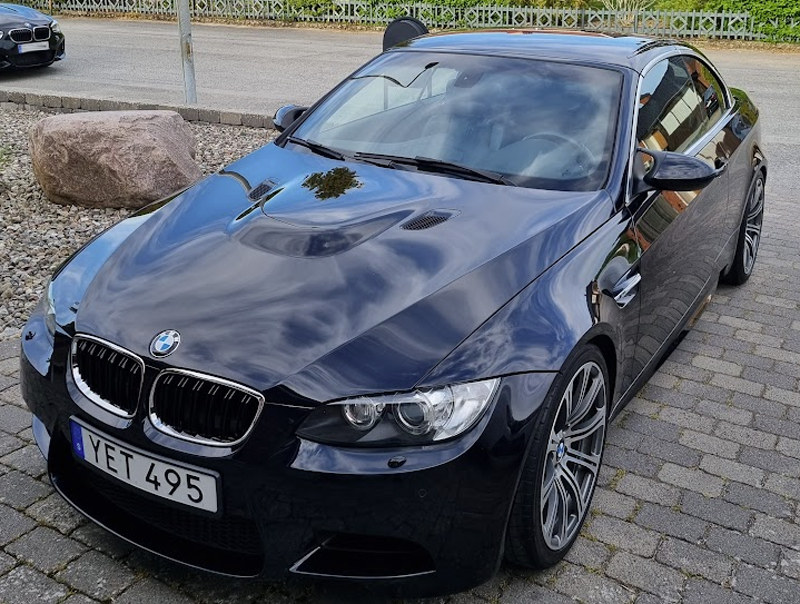 Svart BMW M3 Cabriolet stulen i Staffanstorp