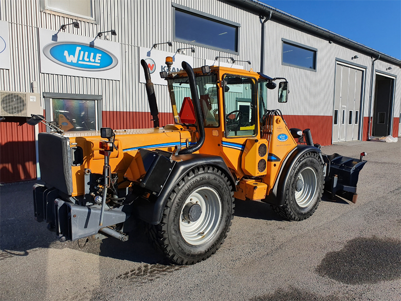 Gul Wille 655C stulen i Hägersten, Stockholm