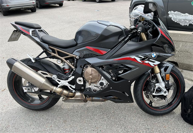 Motorcykel BMW S 1000 RR stulen i Kristianstad