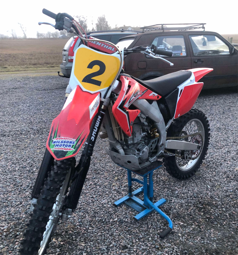 Honda CRF 450 R stulen i Angered