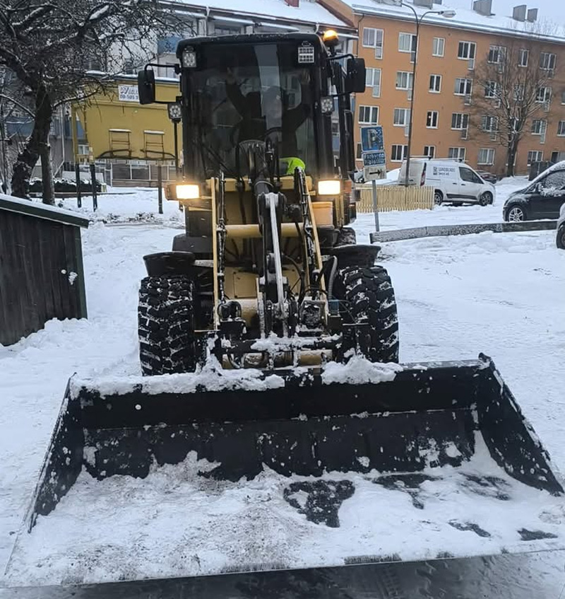 Hjullastare Yanmar V65 stulen i Södertälje