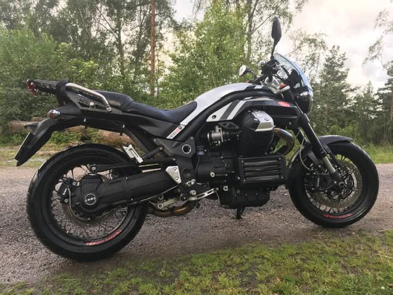 Moto Guzzi Griso 1200 SE stulen i Wallhamn, Tjörn