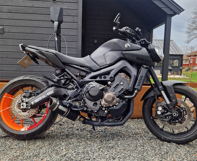 Yamaha MT-09 ABS stulen i Lerum öster om Göteborg
