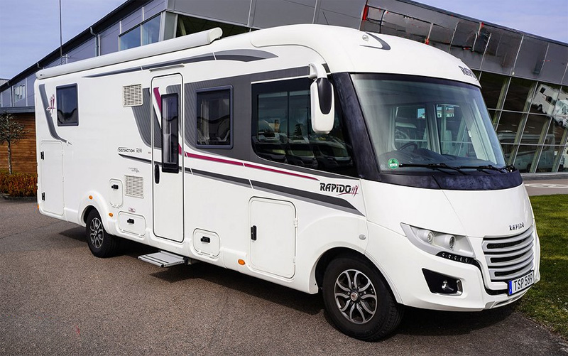 Helintegrerad husbil Fiat Rapido I 190 Distinction