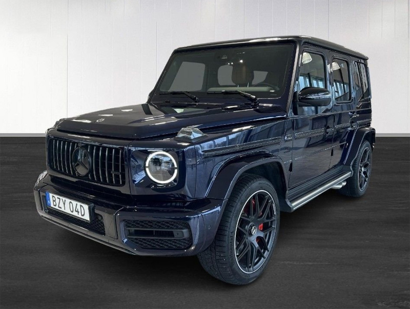 Svart Mercedes Benz AMG G63 stulen i Djursholm norr om Stockholm