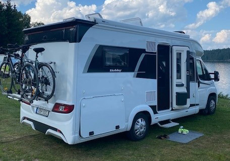 Husbil Hobby Campervan stulen i Linköping