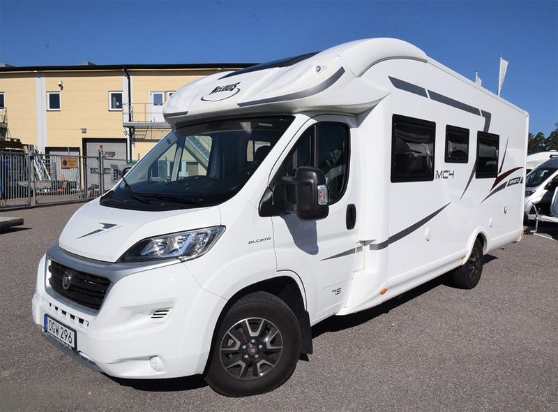 Husbil Fiat McLouis MC4-75 stulen i Upplands Väsby norr om Stockholm