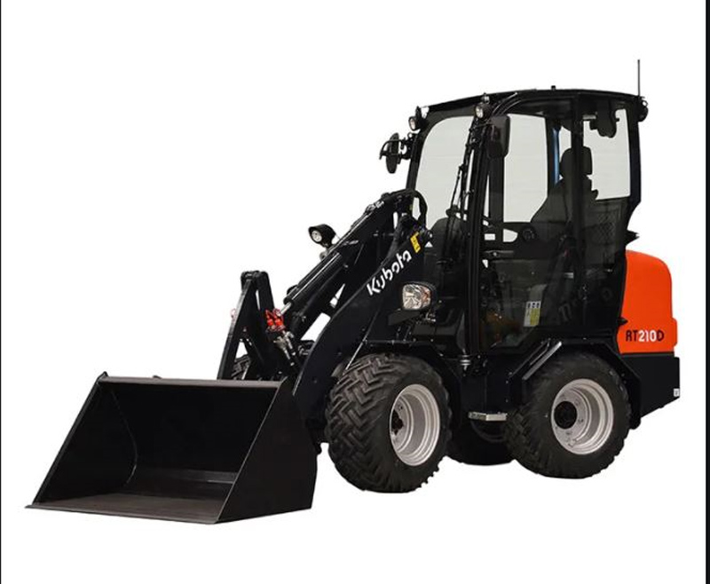 Kompaktlastare Kubota RT210 stulen vid Kålltorps handelsplats, Göteborg