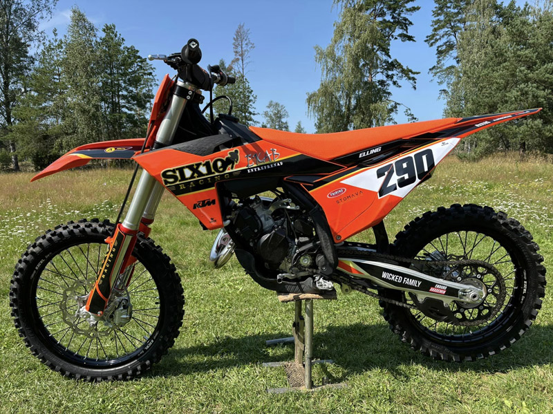 GASGAS EC 300 och KTM 125 stulna i Tallkrogen, Enskede södra Stockholm