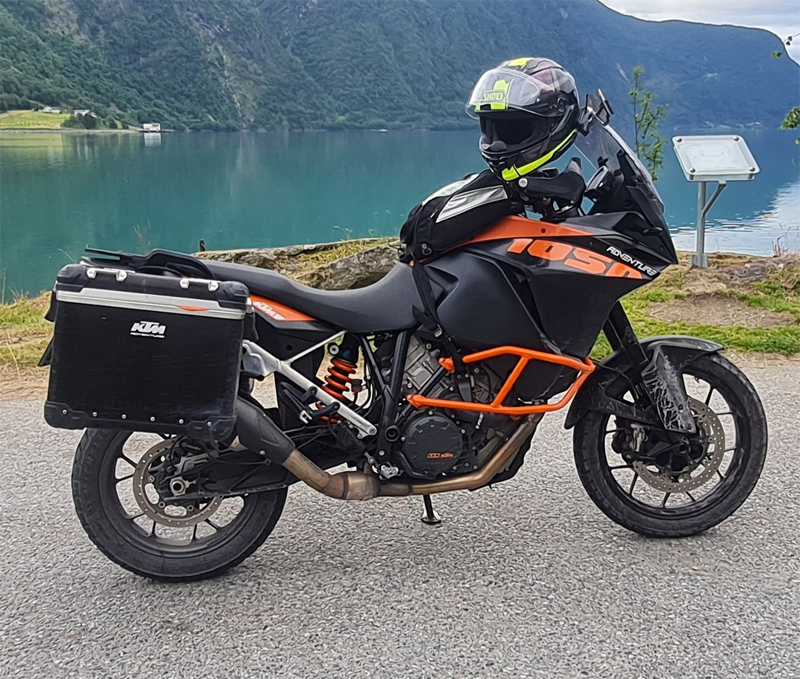 KTM 1050 Adventure ABS stulen utanför Härnösand